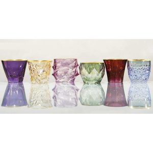 SET DOLCE VITA, CRISTALLO , ORO 24K , GRIFFE